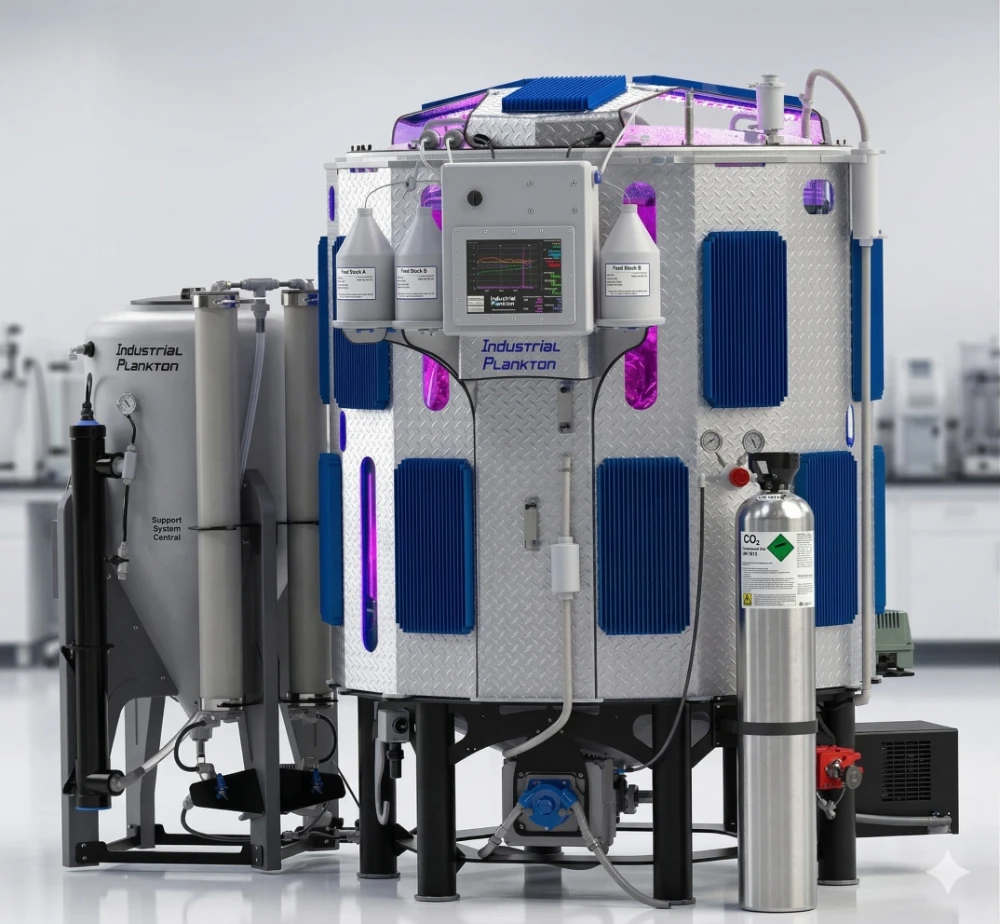 Fotobiorreactor de algas PBR 1250 L