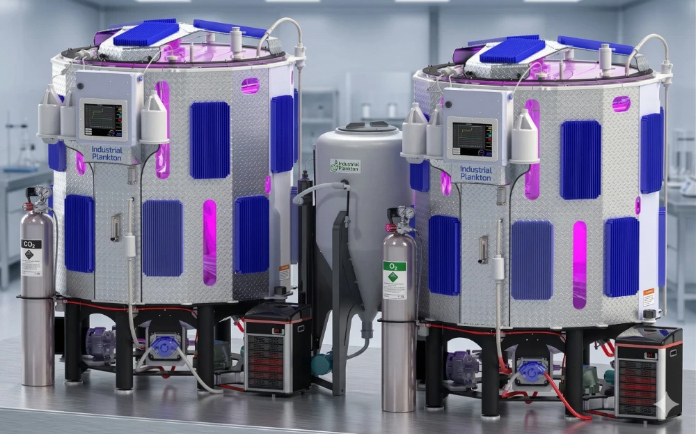 Fotobiorreactor2500L Fotobiorreactor dual de algas PBR 2500 L