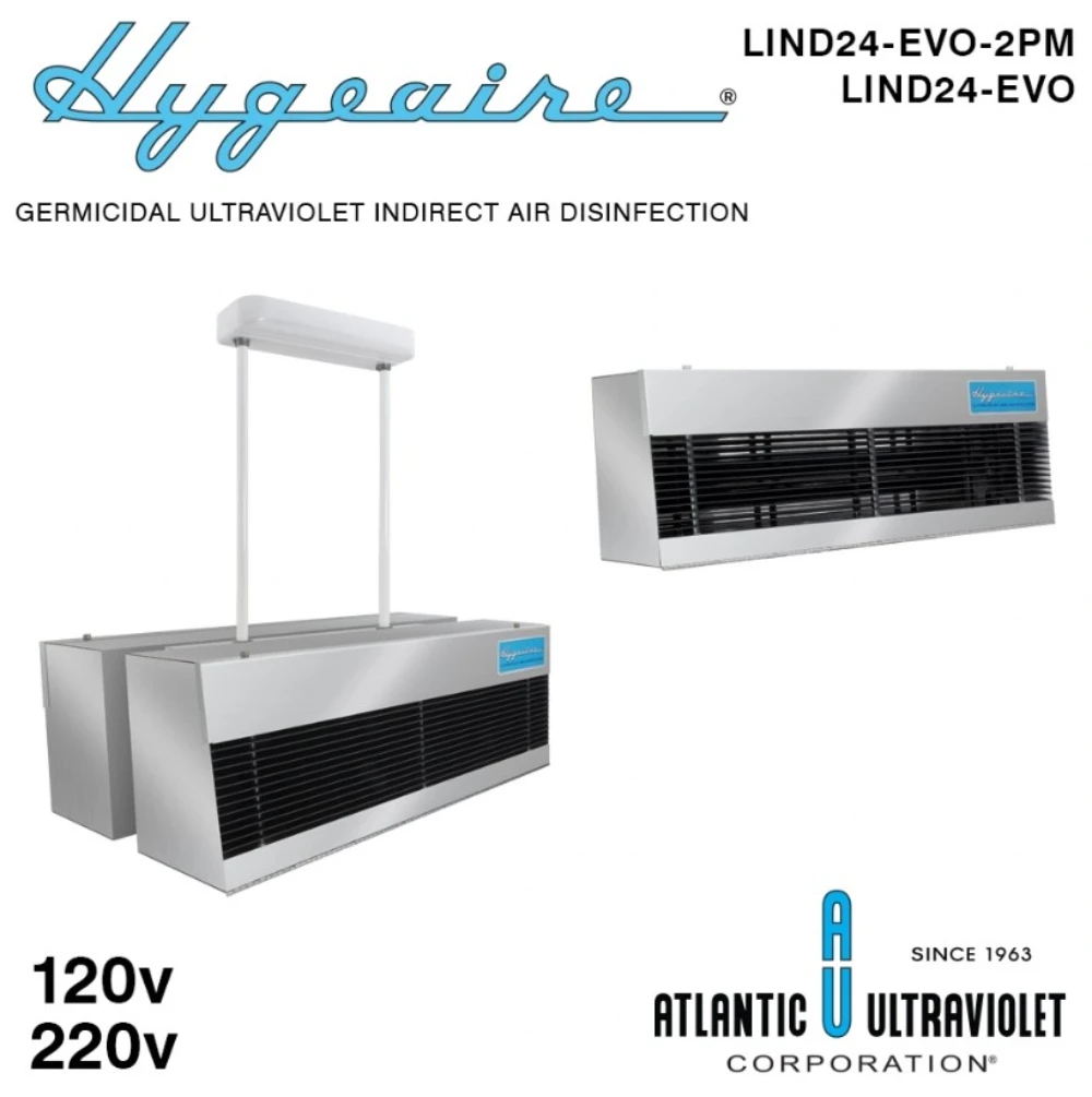 Equipo para desinfección de aire Hygeaire