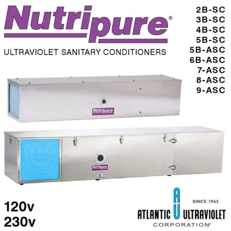 Nutripure para desinfección de aire en tanques