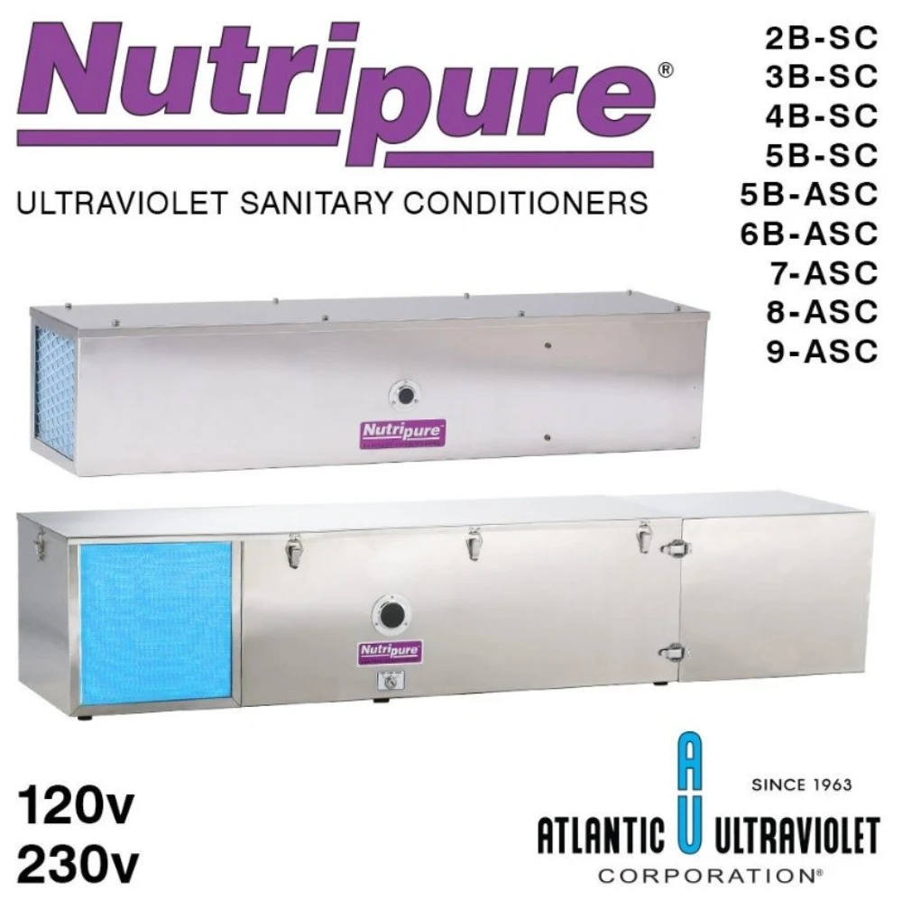 Nutripure para desinfección de aire en tanques