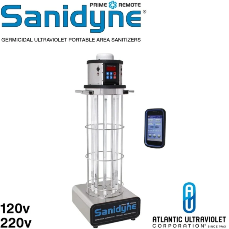 Equipo portatil para desinfección de aire y superficies Sanidyne